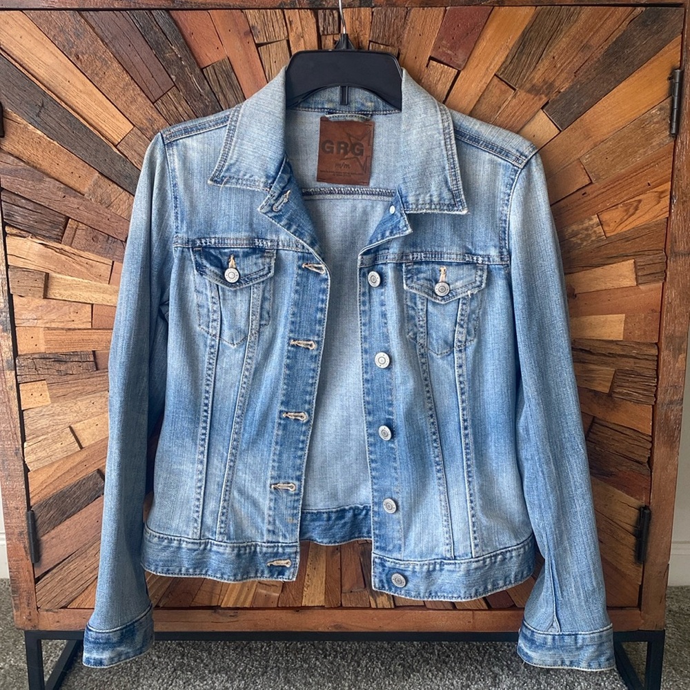 Garage Light Blue Jean Jacket